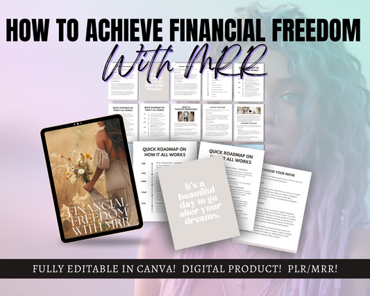 How to Achieve Freedom with MRR Ebook