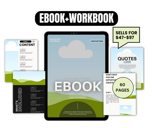 WHITE LABEL MATCHING WORKBOOK EBOOK TEMPLATE BLANK WORDING